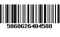 Código de Barras 5060626404588