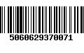 Código de Barras 5060629370071