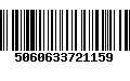 Código de Barras 5060633721159