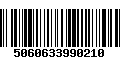 Código de Barras 5060633990210