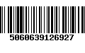 Código de Barras 5060639126927