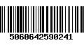 Código de Barras 5060642590241