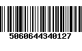 Código de Barras 5060644340127