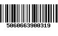 Código de Barras 5060663900319