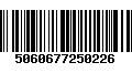 Código de Barras 5060677250226