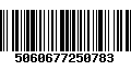 Código de Barras 5060677250783