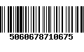 Código de Barras 5060678710675