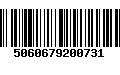 Código de Barras 5060679200731