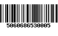 Código de Barras 5060686530005