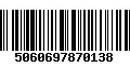 Código de Barras 5060697870138