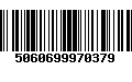 Código de Barras 5060699970379