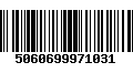 Código de Barras 5060699971031