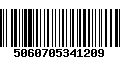 Código de Barras 5060705341209