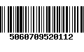 Código de Barras 5060709520112