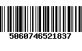 Código de Barras 5060746521837