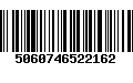 Código de Barras 5060746522162