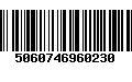 Código de Barras 5060746960230