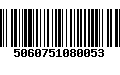 Código de Barras 5060751080053