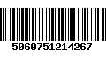 Código de Barras 5060751214267