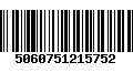 Código de Barras 5060751215752