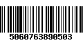 Código de Barras 5060763890503