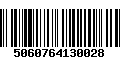 Código de Barras 5060764130028