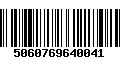 Código de Barras 5060769640041