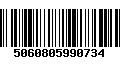 Código de Barras 5060805990734