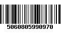 Código de Barras 5060805990970