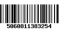 Código de Barras 5060811383254