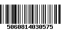 Código de Barras 5060814030575