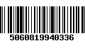 Código de Barras 5060819940336