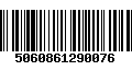 Código de Barras 5060861290076