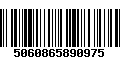 Código de Barras 5060865890975