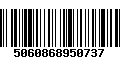 Código de Barras 5060868950737