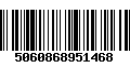 Código de Barras 5060868951468