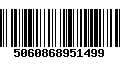 Código de Barras 5060868951499