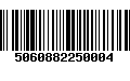 Código de Barras 5060882250004