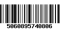 Código de Barras 5060895740806