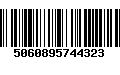 Código de Barras 5060895744323