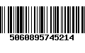 Código de Barras 5060895745214