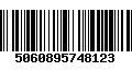 Código de Barras 5060895748123