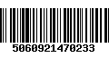 Código de Barras 5060921470233