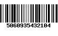 Código de Barras 5060935432104