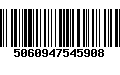 Código de Barras 5060947545908