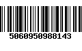 Código de Barras 5060950988143