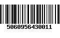 Código de Barras 5060956430011