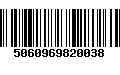 Código de Barras 5060969820038