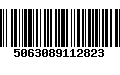 Código de Barras 5063089112823