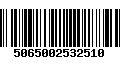 Código de Barras 5065002532510